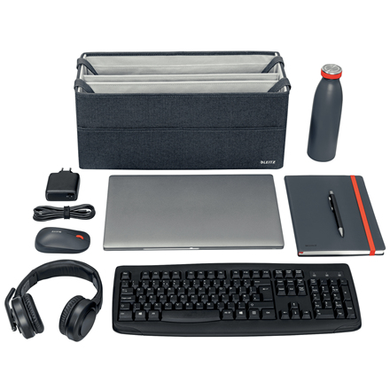 Leitz Hot Desking-arbejdstaske i stof