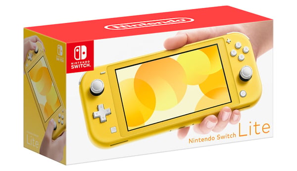 Nintendo Switch Lite bærbar spilkonsol 14 cm (5.5") 32 GB Berøringsskærm Wi-Fi Gul