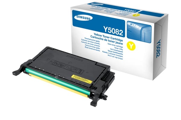 Samsung CLT-Y5082S värikasetti 1 kpl Alkuperäinen Keltainen