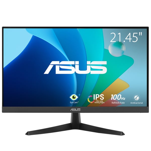 ASUS VY229HF tietokoneen litteä näyttö 54,5 cm (21.4") 1920 x 1080 pikseliä Full HD LCD Musta
