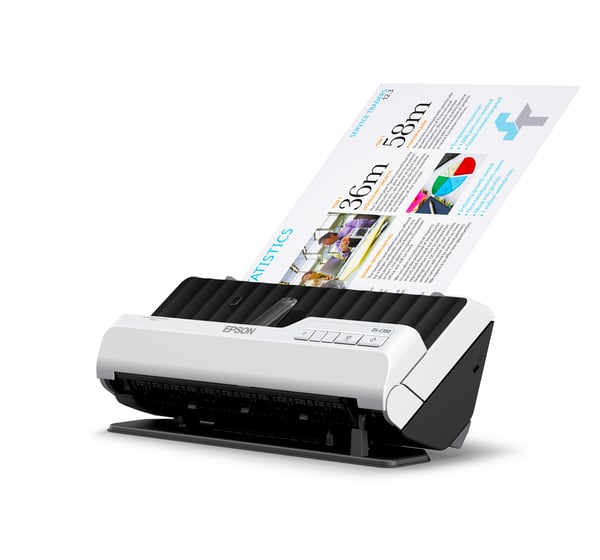 Epson DS-C330 ADF + arkinsyöttöskanneri 600 x 600 DPI A4 Musta, Valkoinen