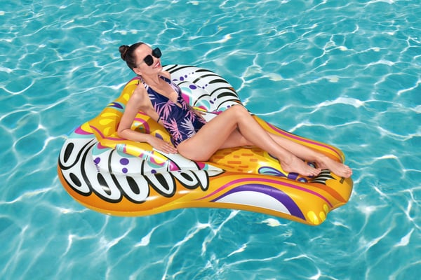 Bestway 43491 pool- och badmadrass Multifärg Mönstrad Vinyl Flytande ö