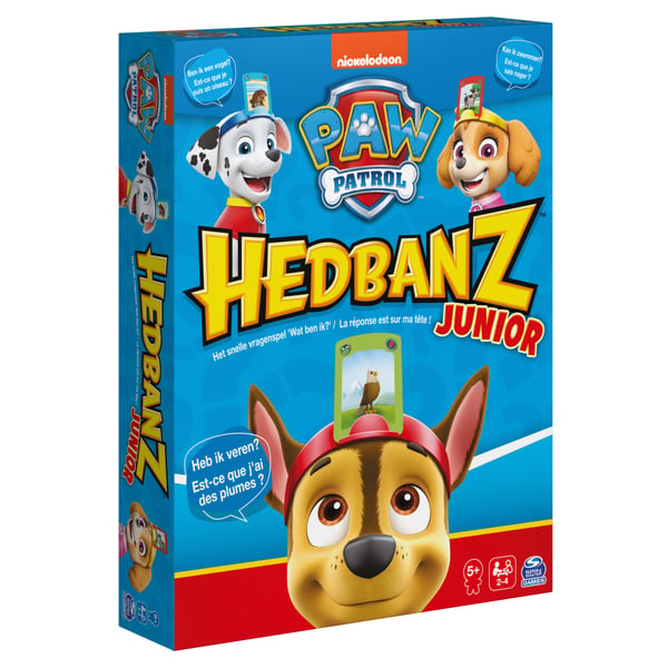 Games HBZ HDL Hedbanz Jnr Paw Patrol EDF Brädspel Party
