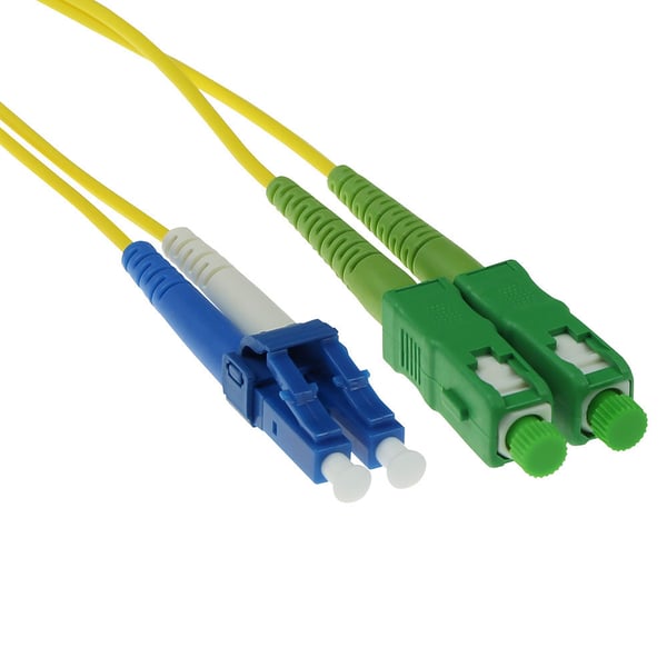 ACT RL8815 InfiniBand och fiberoptisk kabel 15 m 2x SC 2x LC Gul