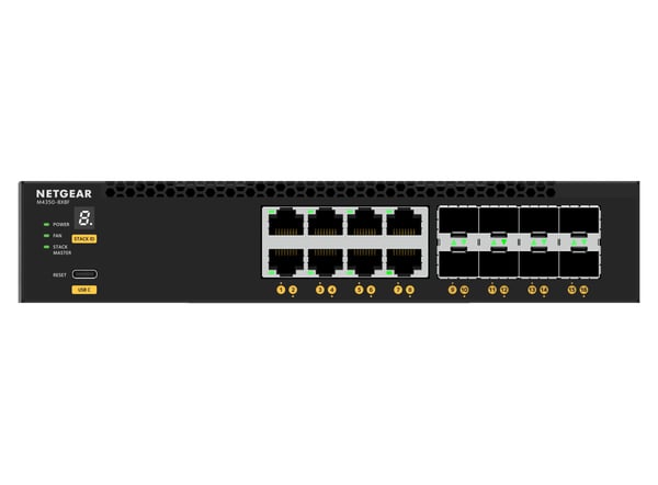 Netgear M4350-serien M4350-8X8F - Switch - L3
