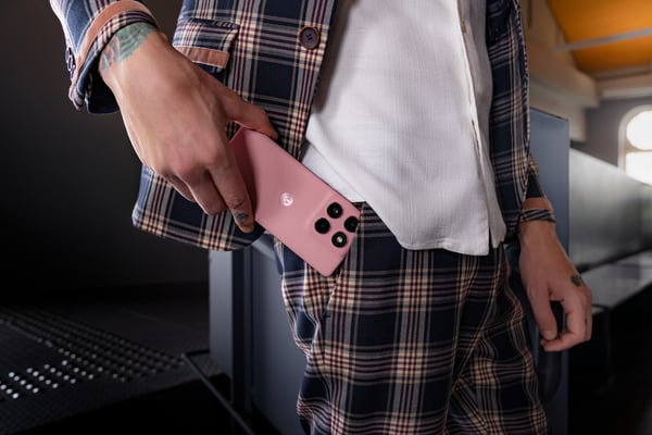 Motorola edge 60 fusion 16,9 cm (6.67") Kaksois-SIM Android 15 5G USB Type-C 8 GB 256 GB 5200 mAh Turkoosi