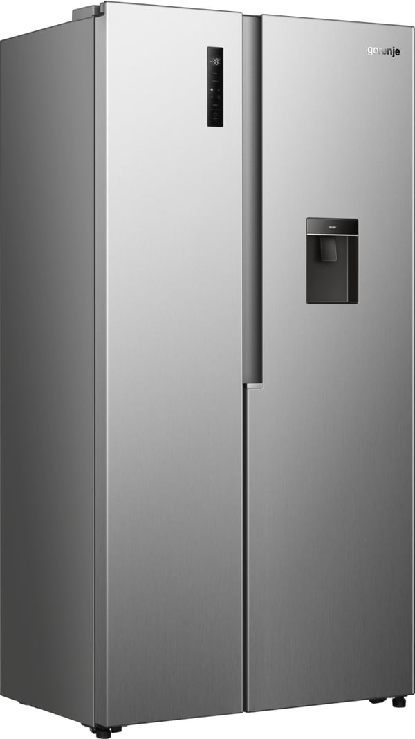 Gorenje NRS917E41XWD Kombinerad kyl/frys side-by-side Fristående 541 l Grå