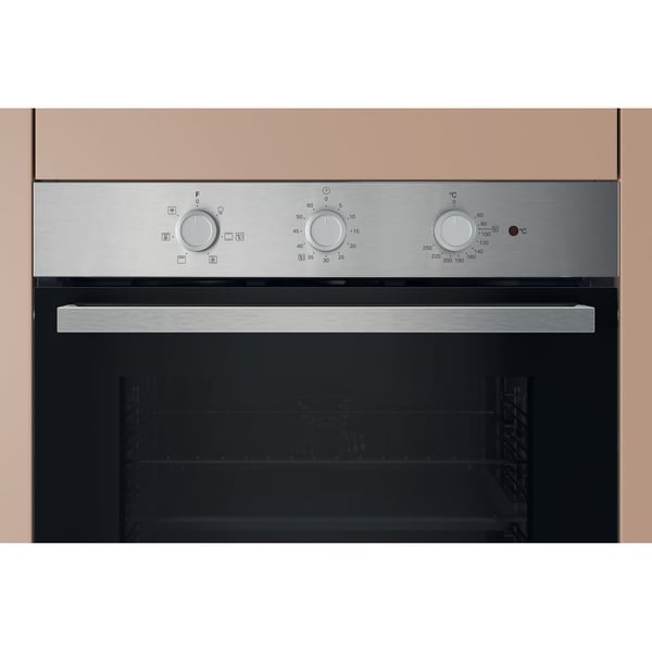 Hotpoint HAO 235H X 71 L Musta, Ruostumaton teräs