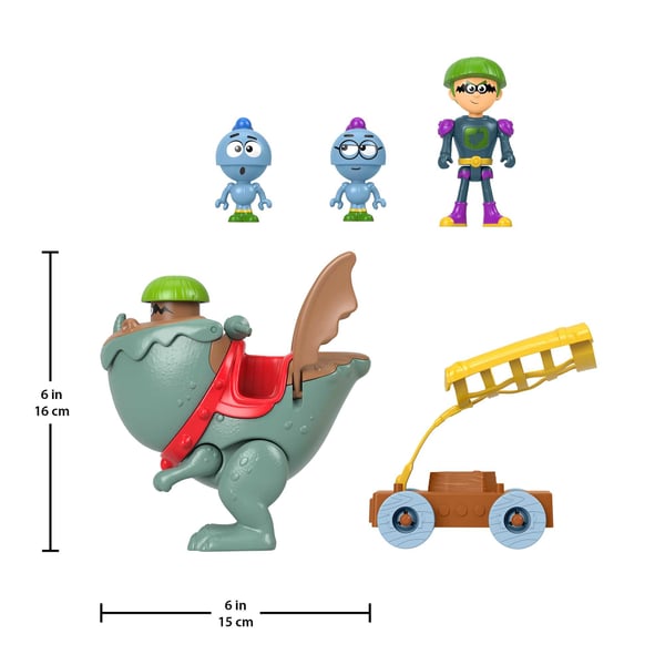 Fisher-Price Gus the Itsy Bitsy Knight -drage og ridderkatapult