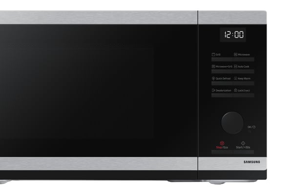 Samsung MG23DG4524ATE2 mikroaaltouuni Musta, Ruostumaton teräs Grillimikroaaltouuni Pöytämalli 23 L 800 W