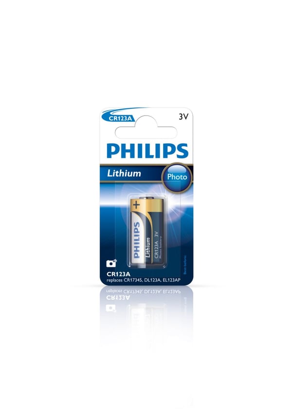 Philips Minicells Valokenno CR123A/01B Philips Minicells Valokenno CR123A/01B