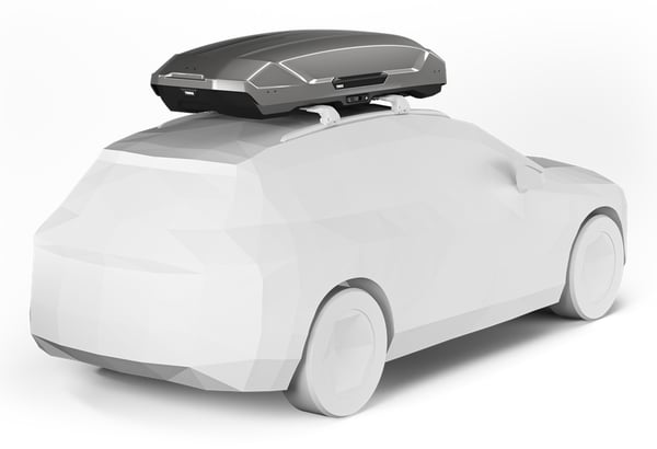 Thule Motion 3 XXL Takbox, hård Titan