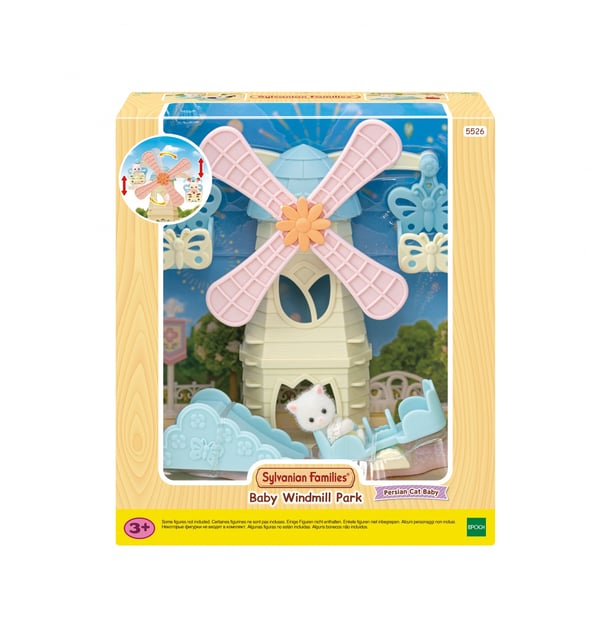 Sylvanian Families Baby Vindmølle med figur