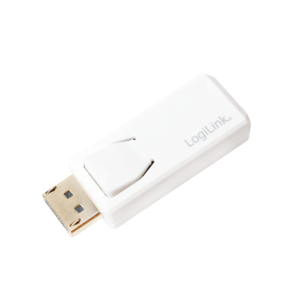 LogiLink CV0100 kabel kønsskifter DisplayPort HDMI Hvid