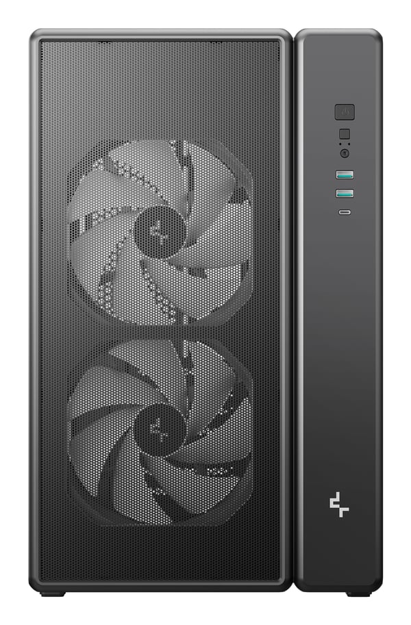 DeepCool CG590 MESH 2F Midi Tower Sort