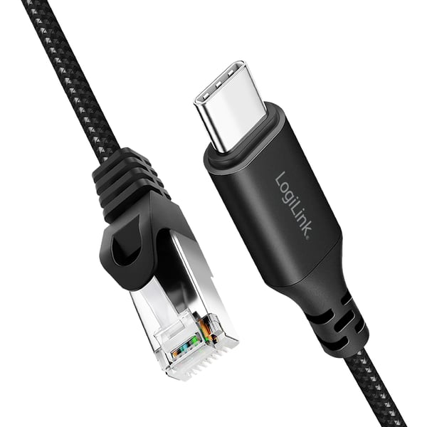 LogiLink CU0417 netværkskabel Sort 15 m Cat6 S/FTP (S-STP)