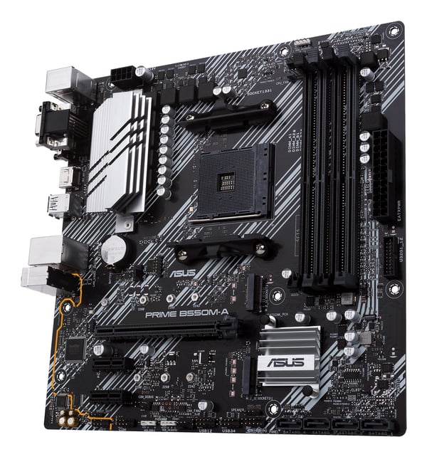 ASUS Prime B550M-A/CSM AMD B550 Stik AM4 micro ATX