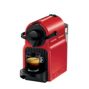 Krups Nespresso Inissia Rouge YY1531FD Kahvikapselikone 0,7 L