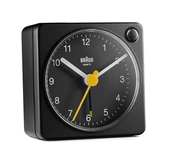 Braun BC02XB Väckarklocka Kvarts Svart (67100)