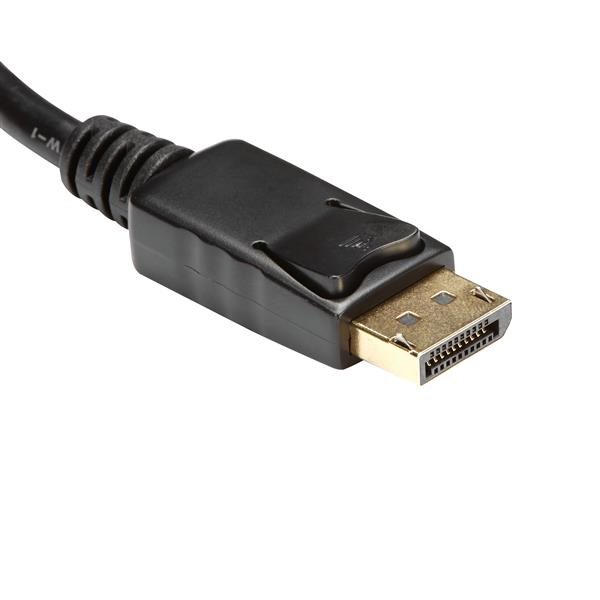 StarTech.com DP2HDMI2 videokabel adapter 0,21 m DisplayPort HDMI Sort