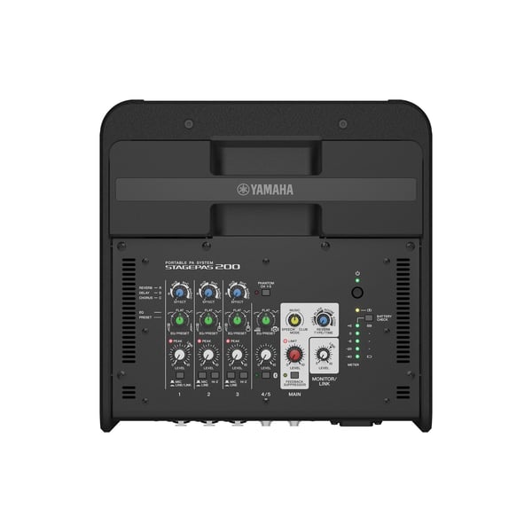 Yamaha STAGEPAS 200BTR Vapaasti seisova PA-järjestelmä 180 W Musta