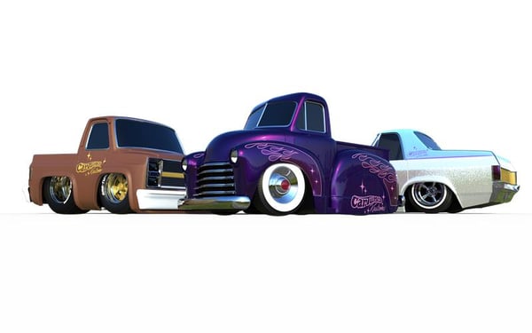 MGA Entertainment CarTuned 3 Pack Series 4 - Kool Kustoms