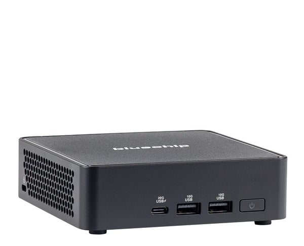 bluechip BUSINESSline M1550 Intel Core 5 210H 16 GB DDR5-SDRAM 500 GB SSD Windows 11 Pro Mini PC Sort