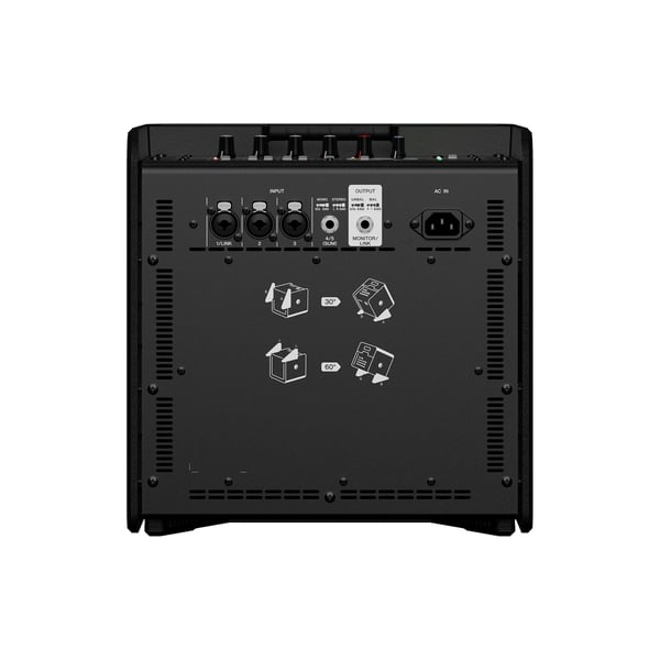 Yamaha STAGEPAS 200BTR Vapaasti seisova PA-järjestelmä 180 W Musta