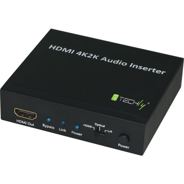Techly IDATA HDMI-AI4K videomuunnin 3840 x 2160 pikseliä Techly IDATA HDMI-AI4K videomuunnin 3840 x 2160 pikseliä