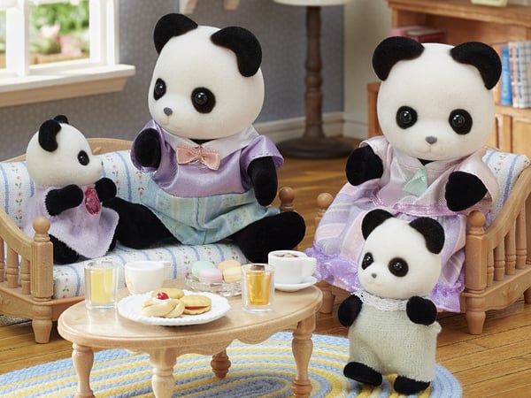 Sylvanian Families Pandaperhe