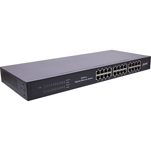 InLine 32324O netværksswitch Gigabit Ethernet (10/100/1000) 1U InLine 32324O netværksswitch Gigabit Ethernet (10/100/1000) 1U