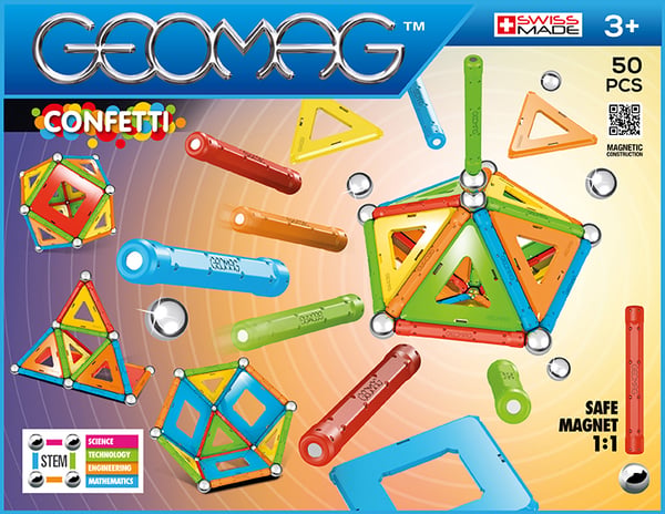 Geomag Confetti 50 pcs Neodymium magnet-legetøj