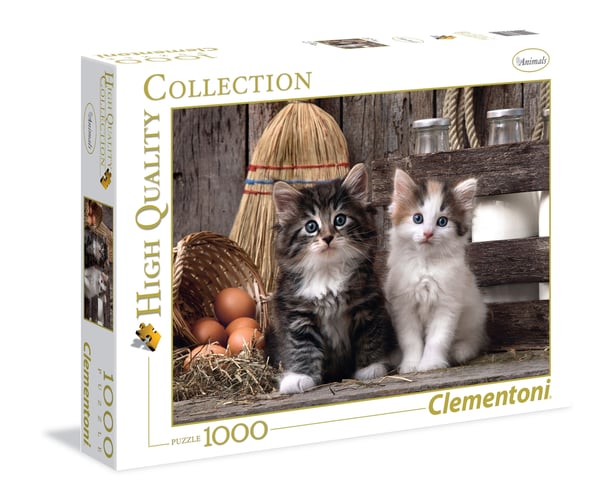Clementoni 39340 pussel 1000 styck Djur