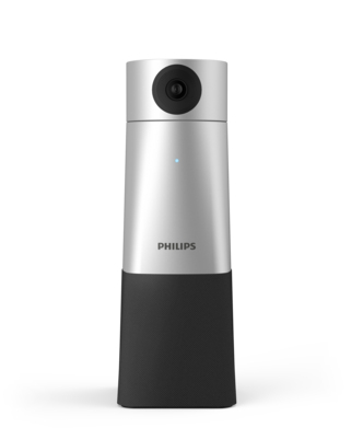 Philips PSE0550 videokonferenskamera Svart, Silver 3840 x 2160 pixlar 30 fps CMOS 25,4 / 2,8 mm (1 / 2.8")