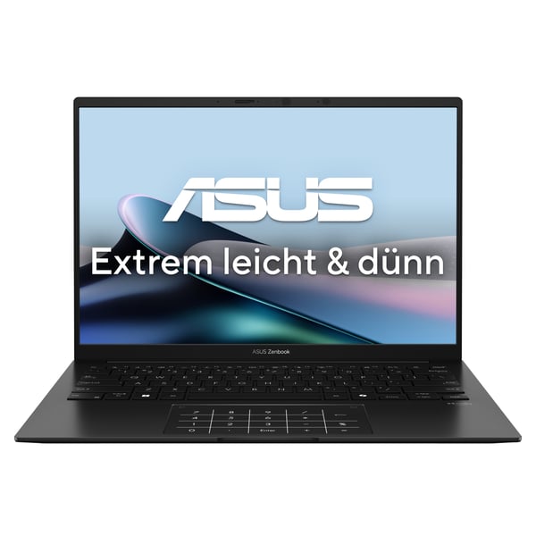 ASUS Zenbook 14 OLED UM3406KA-QD041W Copilot+ PC AMD Ryzen AI 5 340 Bärbar dator 35,6 cm (14") WUXGA 16 GB LPDDR5x-SDRAM 512 GB SSD Wi-Fi 6E (802.11ax) Windows 11 Home tyska Svart ASUS Zenbook 14 OLED UM3406KA-QD041W Copilot+ PC AMD Ryzen AI 5 340 Bärbar dator 35,6 cm (14") WUXGA 16 GB LPDDR5x-SDRAM 512 GB SSD Wi-Fi 6E (802.11ax) Windows 11 Home tyska Svart