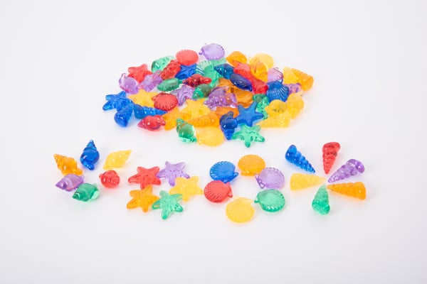 Tickit Translucent Colour Shells