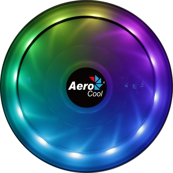 Aerocool Core Plus Suoritin Jäähdytin 13,6 cm Musta, Valkoinen