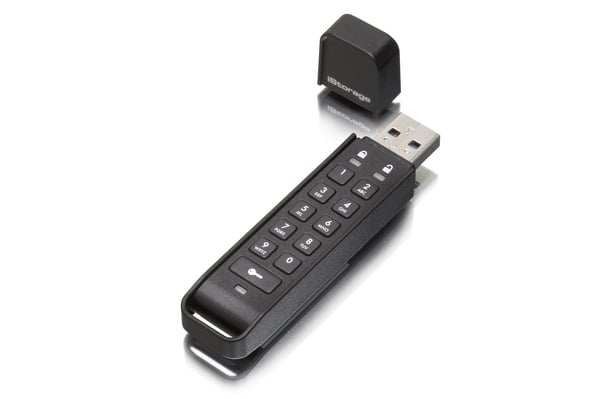 iStorage datAshur Personal2 USB-muisti 32 GB USB A-tyyppi 3.2 Gen 1 (3.1 Gen 1) Musta