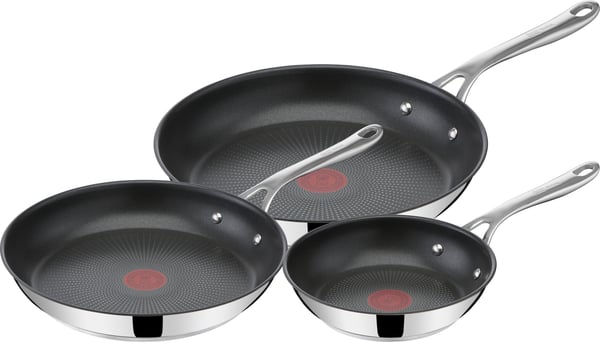 Tefal Jamie Oliver E304S3 pann- och grytset 3 styck