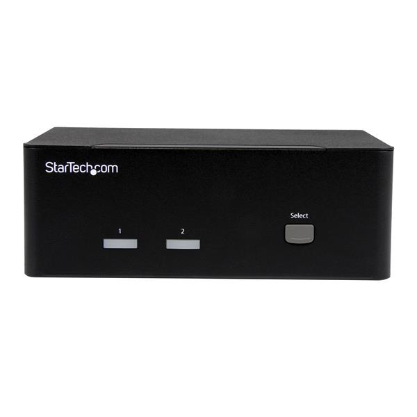 StarTech.com KVM-switch med 2 portar med dubbel VGA - USB 2.0