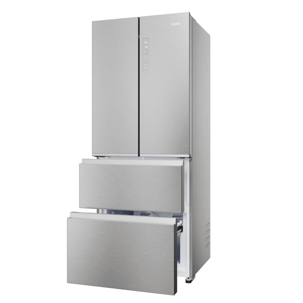 Haier HFR3718ENMM Fritstående 402 L Rustfrit stål