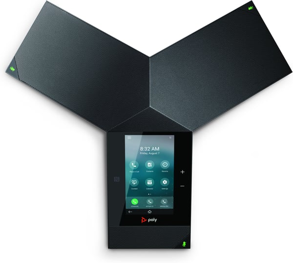 HP Poly Trio 8800 -IP-neuvottelupuhelin ja PoE-tuki