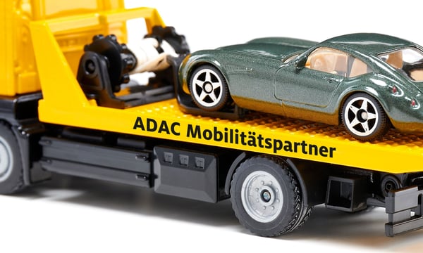 Siku MAN breakdown truck ADAC Autopienoismallisetti Esikoottu 1:55