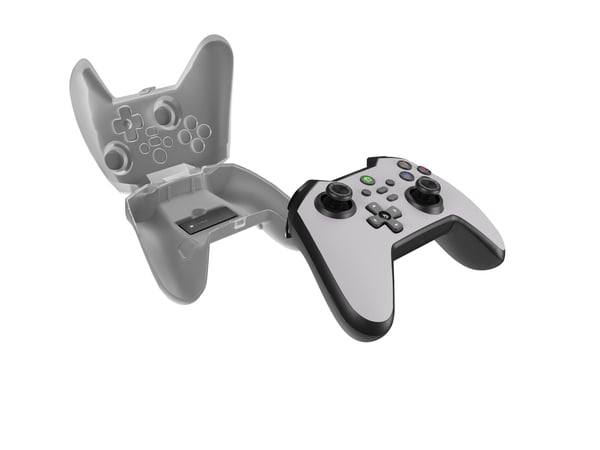 GENESIS Mangan 400 White Vit Bluetooth Spelplatta Analog / Digital Android, MAC, Nintendo Switch, PC, iOS