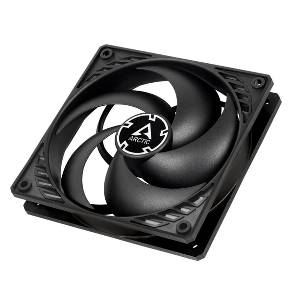 ARCTIC P12 Silent Computerkabinet Ventilator 12 cm Sort
