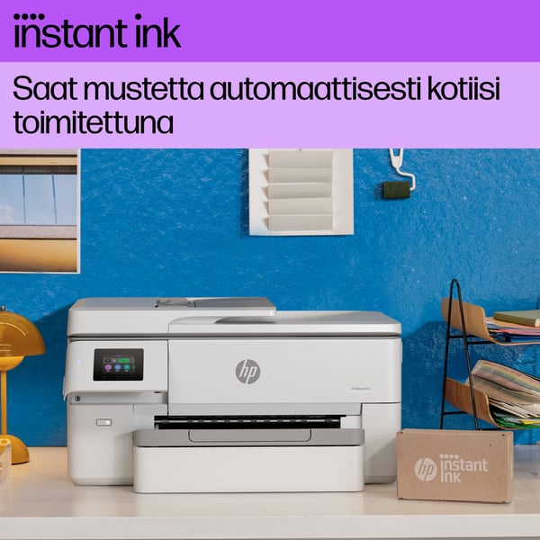 HP Officejet Pro 9720e Wide Format All-in-One - Monitoimitulostin - Väri - Mustesuihku - A3/Le