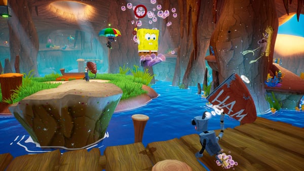 Nintendo SpongeBob SquarePants: Battle for Bikini Bottom Rehydrated Vakio Monikielinen Nintendo Switch