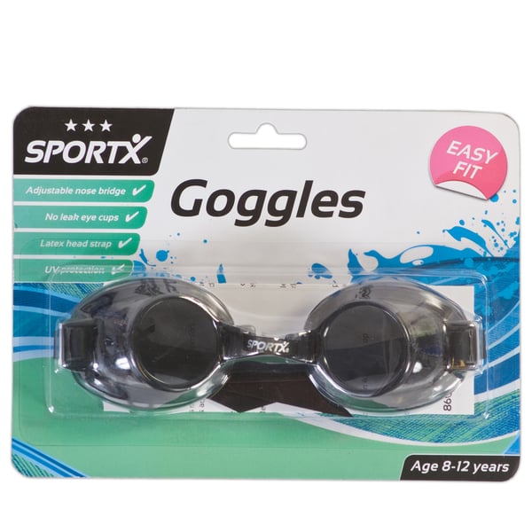 SportX 0766007 uimalasit Juniori Unisex Yksi koko