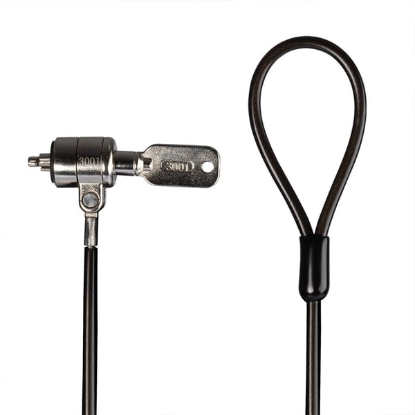 Lindy 21150 kabellås Svart 2 m