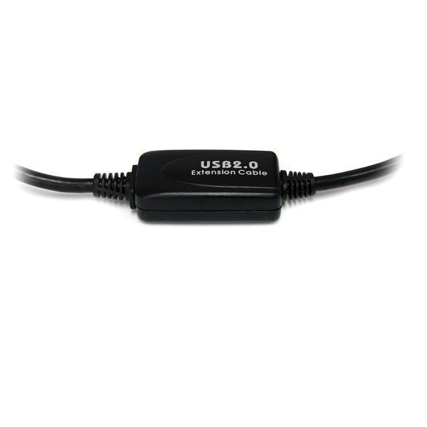 StarTech.com USB2HAB30AC USB-kabel USB 2.0 9 m USB A USB B 0,48 Gbit/sek. Sort